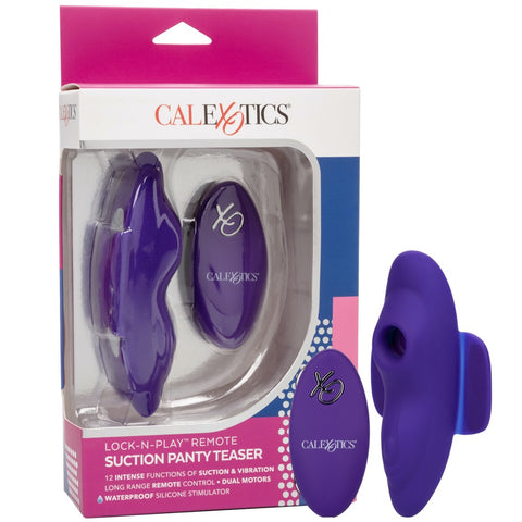 CalExotics Lock-N-Play Remote Suction Panty Teaser - Extreme Toyz Singapore - https://extremetoyz.com.sg - Sex Toys and Lingerie Online Store - Bondage Gear / Vibrators / Electrosex Toys / Wireless Remote Control Vibes / Sexy Lingerie and Role Play / BDSM / Dungeon Furnitures / Dildos and Strap Ons &nbsp;/ Anal and Prostate Massagers / Anal Douche and Cleaning Aide / Delay Sprays and Gels / Lubricants and more...
