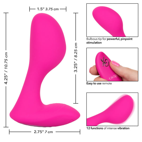 CalExotics Silicone Remote G–Spot Arouser - Extreme Toyz Singapore - https://extremetoyz.com.sg - Sex Toys and Lingerie Online Store - Bondage Gear / Vibrators / Electrosex Toys / Wireless Remote Control Vibes / Sexy Lingerie and Role Play / BDSM / Dungeon Furnitures / Dildos and Strap Ons &nbsp;/ Anal and Prostate Massagers / Anal Douche and Cleaning Aide / Delay Sprays and Gels / Lubricants and more...