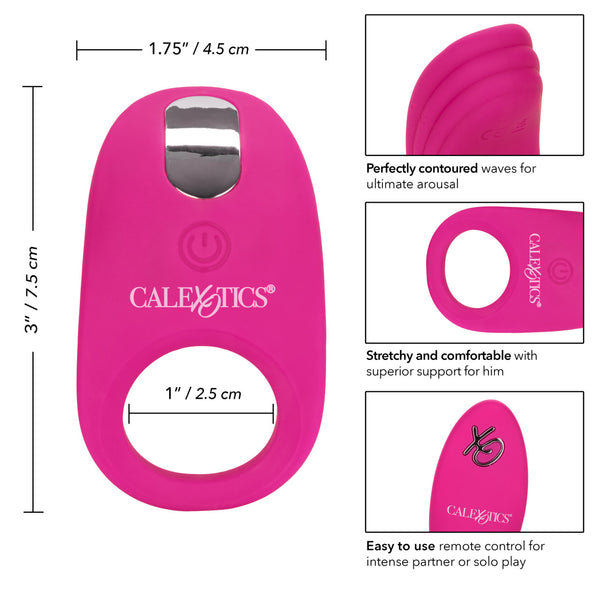 CalExotics Silicone Remote Pleasure Ring - Extreme Toyz Singapore - https://extremetoyz.com.sg - Sex Toys and Lingerie Online Store - Bondage Gear / Vibrators / Electrosex Toys / Wireless Remote Control Vibes / Sexy Lingerie and Role Play / BDSM / Dungeon Furnitures / Dildos and Strap Ons &nbsp;/ Anal and Prostate Massagers / Anal Douche and Cleaning Aide / Delay Sprays and Gels / Lubricants and more...