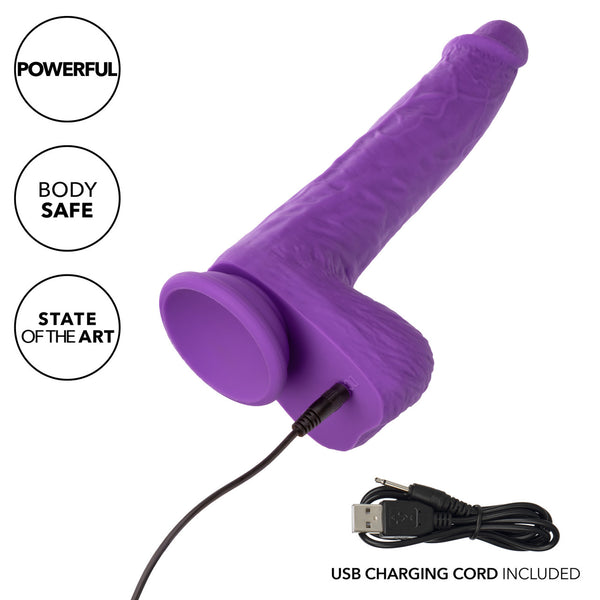 CalExotics Rechargeable Gyrating & Thrusting Silicone Studs Dildo - Extreme Toyz Singapore - https://extremetoyz.com.sg - Sex Toys and Lingerie Online Store - Bondage Gear / Vibrators / Electrosex Toys / Wireless Remote Control Vibes / Sexy Lingerie and Role Play / BDSM / Dungeon Furnitures / Dildos and Strap Ons &nbsp;/ Anal and Prostate Massagers / Anal Douche and Cleaning Aide / Delay Sprays and Gels / Lubricants and more...