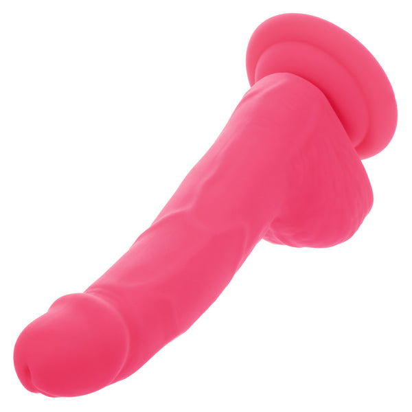 CalExotics Neon Silicone Studs 6" Dildo - Pink - Extreme Toyz Singapore - https://extremetoyz.com.sg - Sex Toys and Lingerie Online Store - Bondage Gear / Vibrators / Electrosex Toys / Wireless Remote Control Vibes / Sexy Lingerie and Role Play / BDSM / Dungeon Furnitures / Dildos and Strap Ons &nbsp;/ Anal and Prostate Massagers / Anal Douche and Cleaning Aide / Delay Sprays and Gels / Lubricants and more...