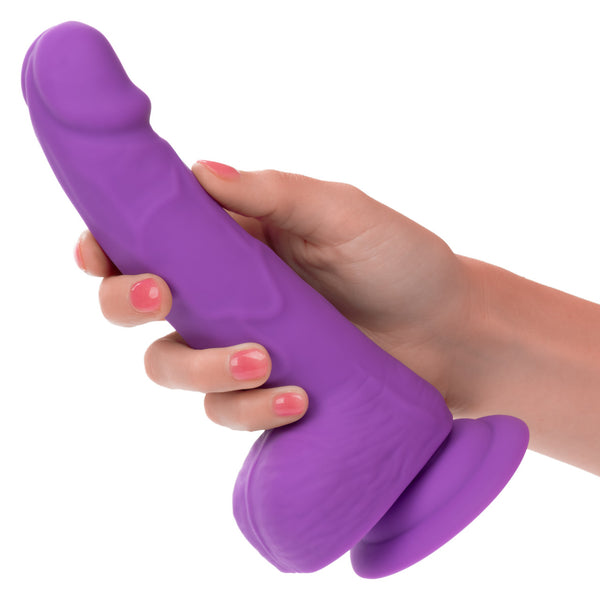 CalExotics Neon Silicone Studs 6" Dildo - Purple - Extreme Toyz Singapore - https://extremetoyz.com.sg - Sex Toys and Lingerie Online Store - Bondage Gear / Vibrators / Electrosex Toys / Wireless Remote Control Vibes / Sexy Lingerie and Role Play / BDSM / Dungeon Furnitures / Dildos and Strap Ons &nbsp;/ Anal and Prostate Massagers / Anal Douche and Cleaning Aide / Delay Sprays and Gels / Lubricants and more...