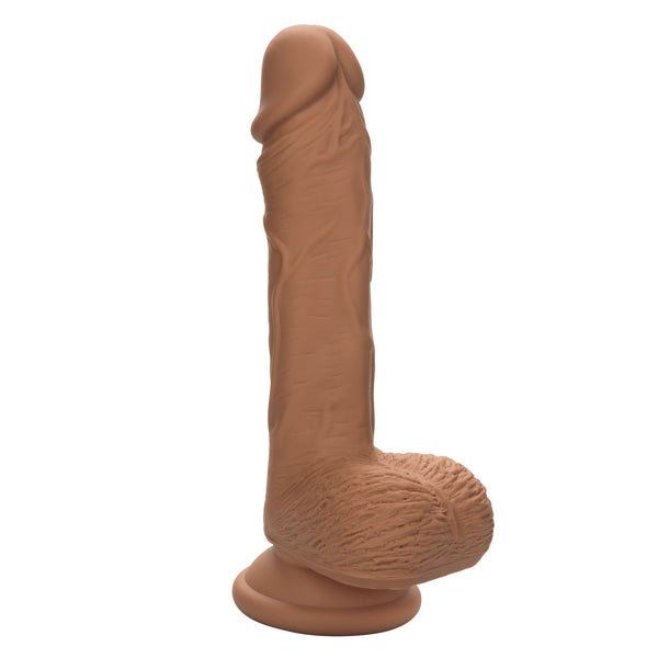 CalExotics Dual Density Silicone Studs 5” Dildo - Brown - Extreme Toyz Singapore - https://extremetoyz.com.sg - Sex Toys and Lingerie Online Store - Bondage Gear / Vibrators / Electrosex Toys / Wireless Remote Control Vibes / Sexy Lingerie and Role Play / BDSM / Dungeon Furnitures / Dildos and Strap Ons &nbsp;/ Anal and Prostate Massagers / Anal Douche and Cleaning Aide / Delay Sprays and Gels / Lubricants and more...