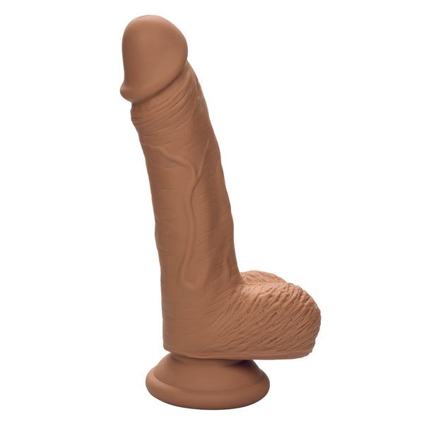 CalExotics Dual Density Silicone Studs 5” Dildo - Brown - Extreme Toyz Singapore - https://extremetoyz.com.sg - Sex Toys and Lingerie Online Store - Bondage Gear / Vibrators / Electrosex Toys / Wireless Remote Control Vibes / Sexy Lingerie and Role Play / BDSM / Dungeon Furnitures / Dildos and Strap Ons &nbsp;/ Anal and Prostate Massagers / Anal Douche and Cleaning Aide / Delay Sprays and Gels / Lubricants and more...