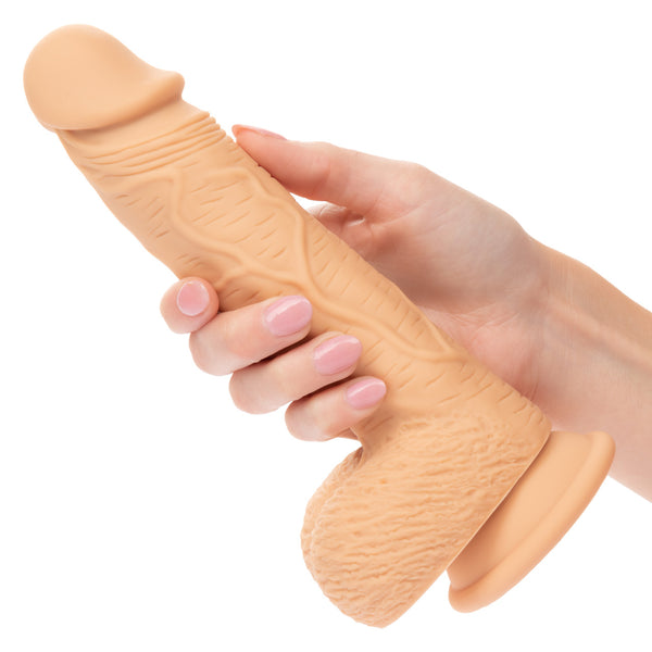 CalExotics Dual Density Silicone Studs 6.25” Dildo - Ivory - Extreme Toyz Singapore - https://extremetoyz.com.sg - Sex Toys and Lingerie Online Store - Bondage Gear / Vibrators / Electrosex Toys / Wireless Remote Control Vibes / Sexy Lingerie and Role Play / BDSM / Dungeon Furnitures / Dildos and Strap Ons &nbsp;/ Anal and Prostate Massagers / Anal Douche and Cleaning Aide / Delay Sprays and Gels / Lubricants and more...