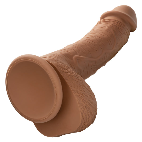 CalExotics Dual Density Silicone Studs 6.25” Dildo - Brown - Extreme Toyz Singapore - https://extremetoyz.com.sg - Sex Toys and Lingerie Online Store - Bondage Gear / Vibrators / Electrosex Toys / Wireless Remote Control Vibes / Sexy Lingerie and Role Play / BDSM / Dungeon Furnitures / Dildos and Strap Ons &nbsp;/ Anal and Prostate Massagers / Anal Douche and Cleaning Aide / Delay Sprays and Gels / Lubricants and more...