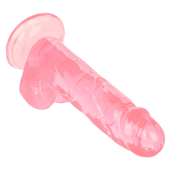 CalExotics Size Queen 6" Dildo - Pink - Extreme Toyz Singapore - https://extremetoyz.com.sg - Sex Toys and Lingerie Online Store - Bondage Gear / Vibrators / Electrosex Toys / Wireless Remote Control Vibes / Sexy Lingerie and Role Play / BDSM / Dungeon Furnitures / Dildos and Strap Ons &nbsp;/ Anal and Prostate Massagers / Anal Douche and Cleaning Aide / Delay Sprays and Gels / Lubricants and more...