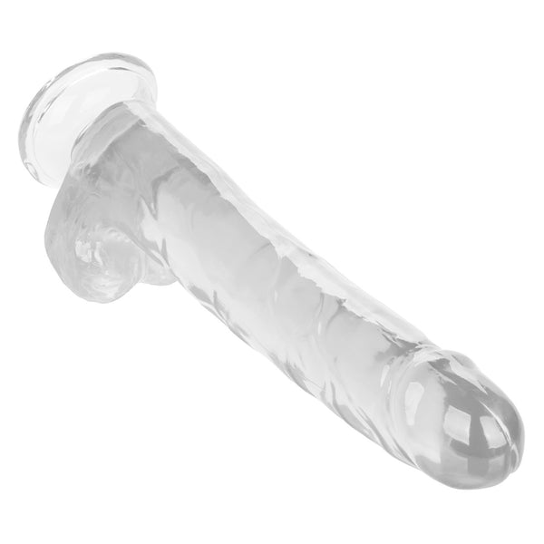 CalExotics Size Queen 10" Dildo - Clear - Extreme Toyz Singapore - https://extremetoyz.com.sg - Sex Toys and Lingerie Online Store - Bondage Gear / Vibrators / Electrosex Toys / Wireless Remote Control Vibes / Sexy Lingerie and Role Play / BDSM / Dungeon Furnitures / Dildos and Strap Ons &nbsp;/ Anal and Prostate Massagers / Anal Douche and Cleaning Aide / Delay Sprays and Gels / Lubricants and more...