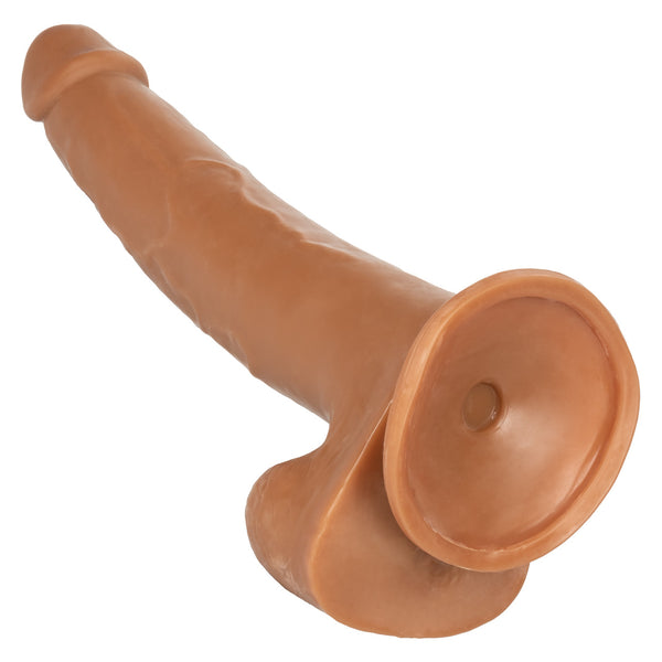 CalExotics Size Queen 12" Dildo - Brown - Extreme Toyz Singapore - https://extremetoyz.com.sg - Sex Toys and Lingerie Online Store - Bondage Gear / Vibrators / Electrosex Toys / Wireless Remote Control Vibes / Sexy Lingerie and Role Play / BDSM / Dungeon Furnitures / Dildos and Strap Ons &nbsp;/ Anal and Prostate Massagers / Anal Douche and Cleaning Aide / Delay Sprays and Gels / Lubricants and more...