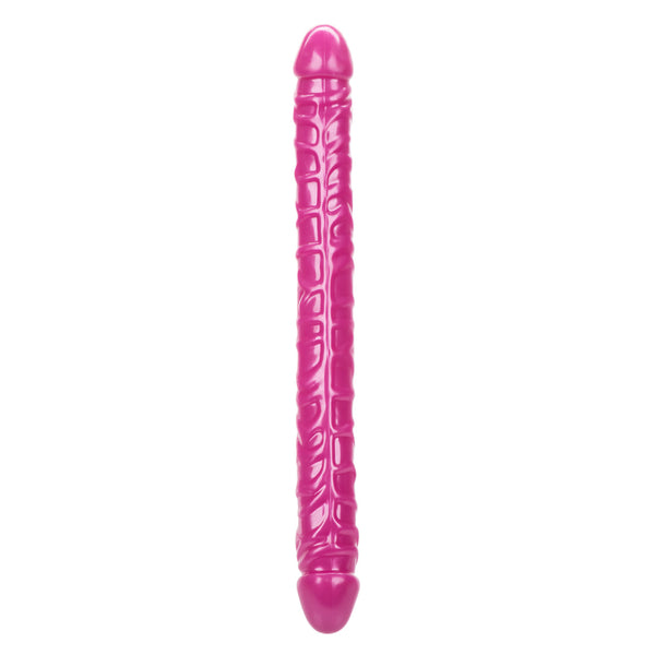 CalExotics Size Queen 17”  Double-Ended Dildo - Pink - Extreme Toyz Singapore - https://extremetoyz.com.sg - Sex Toys and Lingerie Online Store - Bondage Gear / Vibrators / Electrosex Toys / Wireless Remote Control Vibes / Sexy Lingerie and Role Play / BDSM / Dungeon Furnitures / Dildos and Strap Ons &nbsp;/ Anal and Prostate Massagers / Anal Douche and Cleaning Aide / Delay Sprays and Gels / Lubricants and more...
