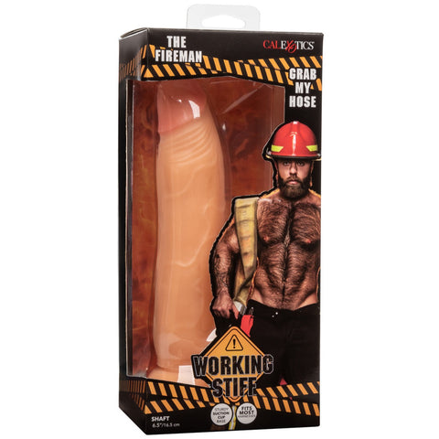CalExotics Working Stiff The Fireman Dildo - Extreme Toyz Singapore - https://extremetoyz.com.sg - Sex Toys and Lingerie Online Store - Bondage Gear / Vibrators / Electrosex Toys / Wireless Remote Control Vibes / Sexy Lingerie and Role Play / BDSM / Dungeon Furnitures / Dildos and Strap Ons &nbsp;/ Anal and Prostate Massagers / Anal Douche and Cleaning Aide / Delay Sprays and Gels / Lubricants and more...