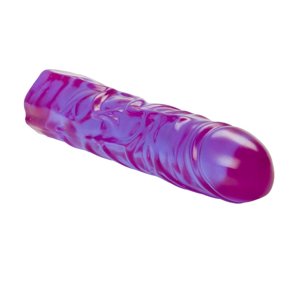 CalExotics Playful Dongs Reflective Gel Veined Chubby - Purple - Extreme Toyz Singapore - https://extremetoyz.com.sg - Sex Toys and Lingerie Online Store - Bondage Gear / Vibrators / Electrosex Toys / Wireless Remote Control Vibes / Sexy Lingerie and Role Play / BDSM / Dungeon Furnitures / Dildos and Strap Ons &nbsp;/ Anal and Prostate Massagers / Anal Douche and Cleaning Aide / Delay Sprays and Gels / Lubricants and more...