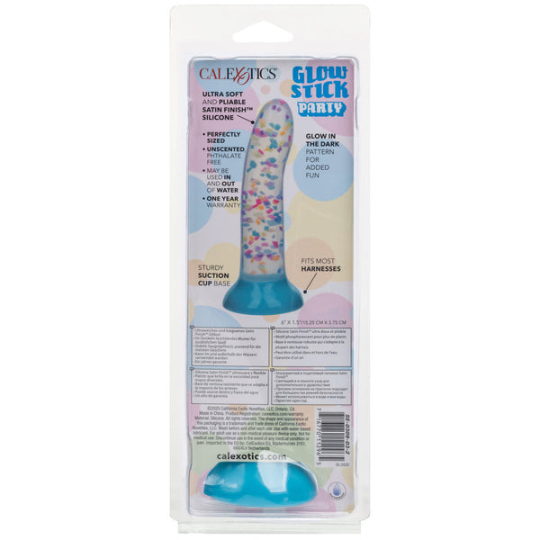 Glow Stick Party Glow-In-The Dark Silicone Dildo
