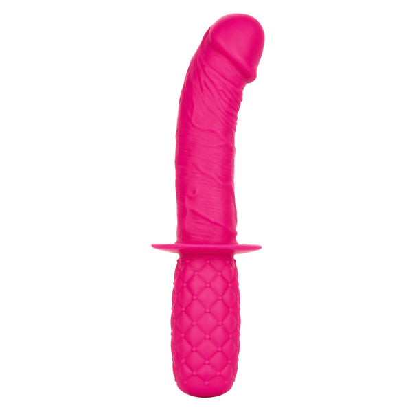 CalExotics Playful Dongs Silicone Grip Thruster - Pink - Extreme Toyz Singapore - https://extremetoyz.com.sg - Sex Toys and Lingerie Online Store - Bondage Gear / Vibrators / Electrosex Toys / Wireless Remote Control Vibes / Sexy Lingerie and Role Play / BDSM / Dungeon Furnitures / Dildos and Strap Ons &nbsp;/ Anal and Prostate Massagers / Anal Douche and Cleaning Aide / Delay Sprays and Gels / Lubricants and more...