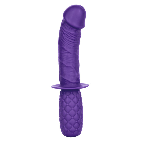 CalExotics Playful Dongs Silicone Grip Thruster - Purple - Extreme Toyz Singapore - https://extremetoyz.com.sg - Sex Toys and Lingerie Online Store - Bondage Gear / Vibrators / Electrosex Toys / Wireless Remote Control Vibes / Sexy Lingerie and Role Play / BDSM / Dungeon Furnitures / Dildos and Strap Ons &nbsp;/ Anal and Prostate Massagers / Anal Douche and Cleaning Aide / Delay Sprays and Gels / Lubricants and more...