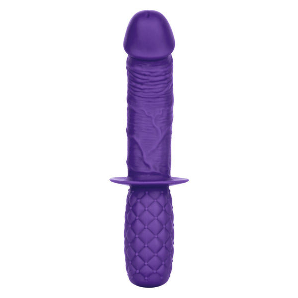 CalExotics Playful Dongs Silicone Grip Thruster - Purple - Extreme Toyz Singapore - https://extremetoyz.com.sg - Sex Toys and Lingerie Online Store - Bondage Gear / Vibrators / Electrosex Toys / Wireless Remote Control Vibes / Sexy Lingerie and Role Play / BDSM / Dungeon Furnitures / Dildos and Strap Ons &nbsp;/ Anal and Prostate Massagers / Anal Douche and Cleaning Aide / Delay Sprays and Gels / Lubricants and more...