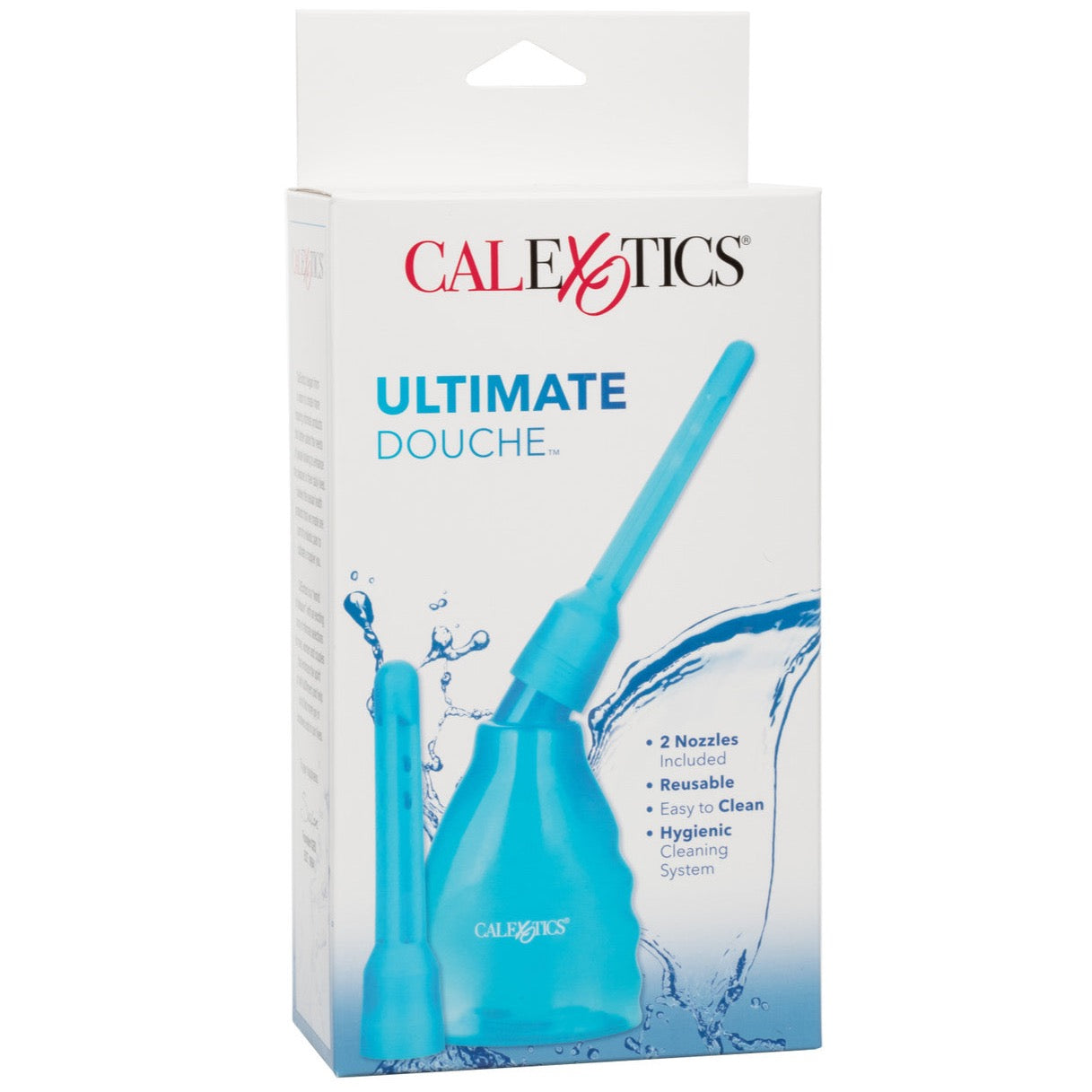 CalExotics Water Systems Ultimate Douche - Blue - Extreme Toyz Singapore - https://extremetoyz.com.sg - Sex Toys and Lingerie Online Store - Bondage Gear / Vibrators / Electrosex Toys / Wireless Remote Control Vibes / Sexy Lingerie and Role Play / BDSM / Dungeon Furnitures / Dildos and Strap Ons &nbsp;/ Anal and Prostate Massagers / Anal Douche and Cleaning Aide / Delay Sprays and Gels / Lubricants and more...