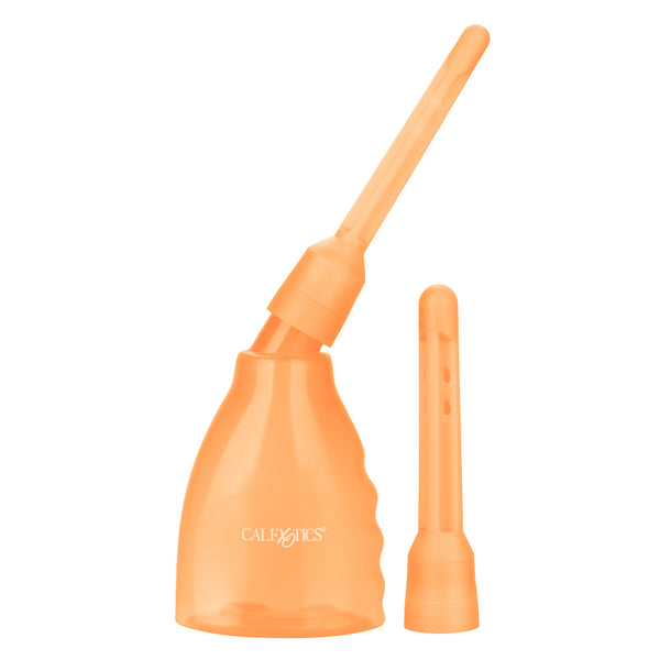 CalExotics Water Systems Ultimate Douche - Orange - Extreme Toyz Singapore - https://extremetoyz.com.sg - Sex Toys and Lingerie Online Store - Bondage Gear / Vibrators / Electrosex Toys / Wireless Remote Control Vibes / Sexy Lingerie and Role Play / BDSM / Dungeon Furnitures / Dildos and Strap Ons &nbsp;/ Anal and Prostate Massagers / Anal Douche and Cleaning Aide / Delay Sprays and Gels / Lubricants and more...