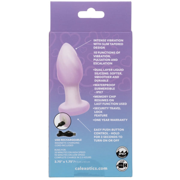 Lavender Haze 10-Function Rechargeable Silicone Ridge Probe