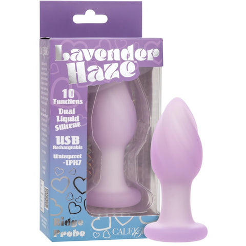 Lavender Haze 10-Function Rechargeable Silicone Ridge Probe