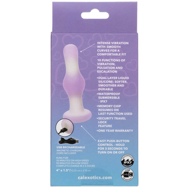 Lavender Haze 10-Function Rechargeable Silicone Bulb Probe