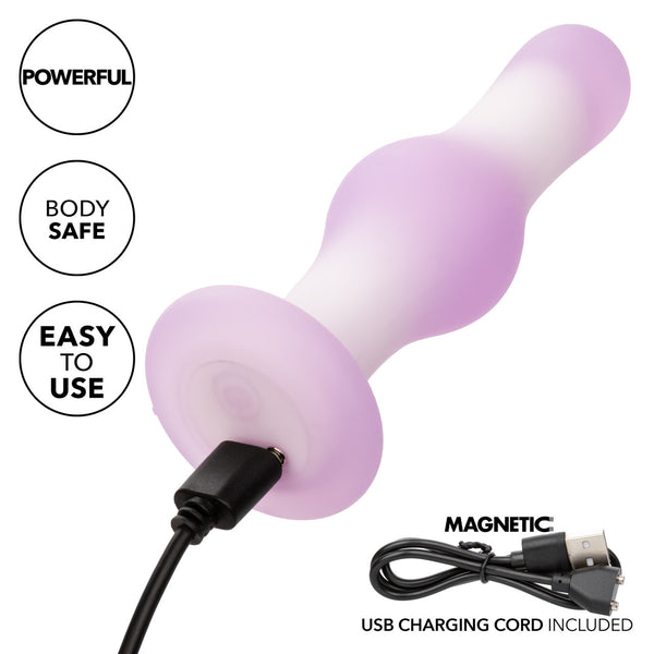 Lavender Haze 10-Function Rechargeable Silicone Bulb Probe