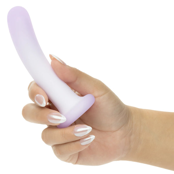 Lavender Haze 10-Function Rechargeable Liquid Silicone Slender Curved Probe