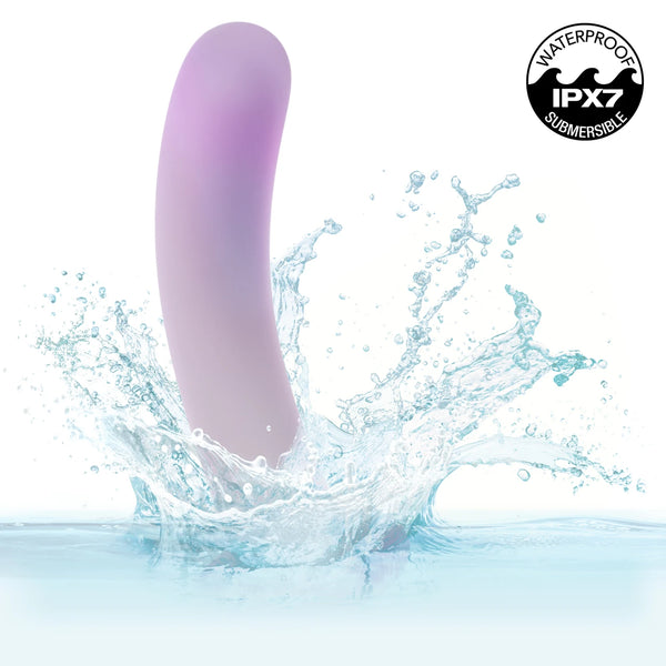 Lavender Haze 10-Function Rechargeable Liquid Silicone Slender Curved Probe