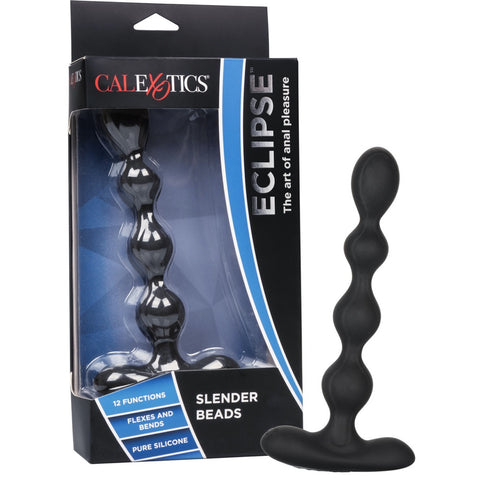 CalExotics Eclipse Slender Beads Rechargeable Anal Vibrator - Extreme Toyz Singapore - https://extremetoyz.com.sg - Sex Toys and Lingerie Online Store - Bondage Gear / Vibrators / Electrosex Toys / Wireless Remote Control Vibes / Sexy Lingerie and Role Play / BDSM / Dungeon Furnitures / Dildos and Strap Ons &nbsp;/ Anal and Prostate Massagers / Anal Douche and Cleaning Aide / Delay Sprays and Gels / Lubricants and more...