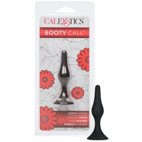 CalExotics Booty Call Booty Starter Silicone Anal Probe - Black - Extreme Toyz Singapore - https://extremetoyz.com.sg - Sex Toys and Lingerie Online Store - Bondage Gear / Vibrators / Electrosex Toys / Wireless Remote Control Vibes / Sexy Lingerie and Role Play / BDSM / Dungeon Furnitures / Dildos and Strap Ons &nbsp;/ Anal and Prostate Massagers / Anal Douche and Cleaning Aide / Delay Sprays and Gels / Lubricants and more...