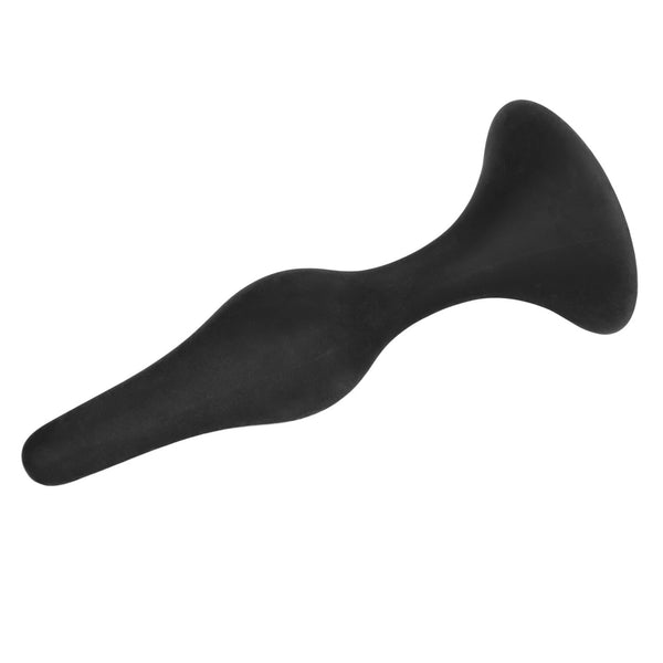CalExotics Booty Call Booty Starter Silicone Anal Probe - Black - Extreme Toyz Singapore - https://extremetoyz.com.sg - Sex Toys and Lingerie Online Store - Bondage Gear / Vibrators / Electrosex Toys / Wireless Remote Control Vibes / Sexy Lingerie and Role Play / BDSM / Dungeon Furnitures / Dildos and Strap Ons &nbsp;/ Anal and Prostate Massagers / Anal Douche and Cleaning Aide / Delay Sprays and Gels / Lubricants and more...