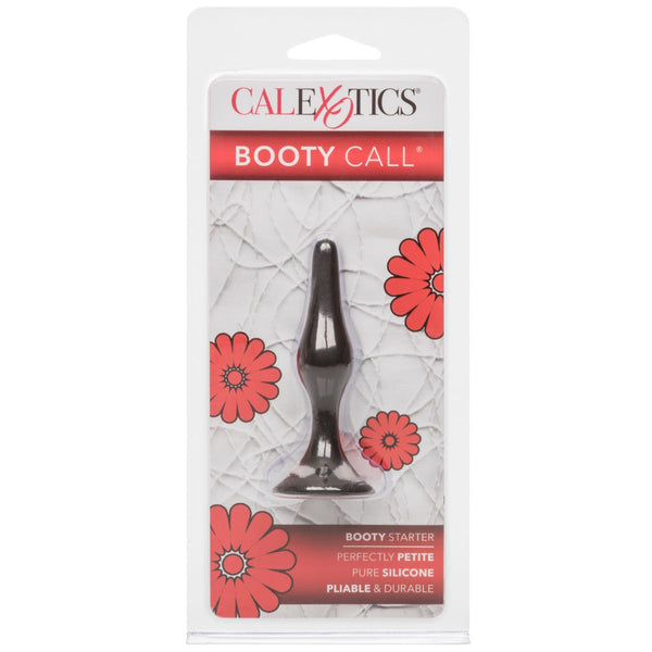 CalExotics Booty Call Booty Starter Silicone Anal Probe - Black - Extreme Toyz Singapore - https://extremetoyz.com.sg - Sex Toys and Lingerie Online Store - Bondage Gear / Vibrators / Electrosex Toys / Wireless Remote Control Vibes / Sexy Lingerie and Role Play / BDSM / Dungeon Furnitures / Dildos and Strap Ons &nbsp;/ Anal and Prostate Massagers / Anal Douche and Cleaning Aide / Delay Sprays and Gels / Lubricants and more...