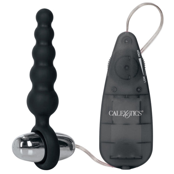 CalExotics Booty Call Booty Shaker Silicone Anal Vibrator - Black - Extreme Toyz Singapore - https://extremetoyz.com.sg - Sex Toys and Lingerie Online Store - Bondage Gear / Vibrators / Electrosex Toys / Wireless Remote Control Vibes / Sexy Lingerie and Role Play / BDSM / Dungeon Furnitures / Dildos and Strap Ons &nbsp;/ Anal and Prostate Massagers / Anal Douche and Cleaning Aide / Delay Sprays and Gels / Lubricants and more...