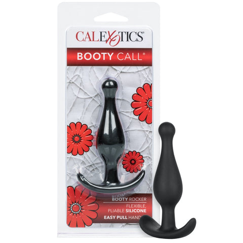 CalExotics Booty Call Booty Rocker Silicone Anal Probe - Black - Extreme Toyz Singapore - https://extremetoyz.com.sg - Sex Toys and Lingerie Online Store - Bondage Gear / Vibrators / Electrosex Toys / Wireless Remote Control Vibes / Sexy Lingerie and Role Play / BDSM / Dungeon Furnitures / Dildos and Strap Ons &nbsp;/ Anal and Prostate Massagers / Anal Douche and Cleaning Aide / Delay Sprays and Gels / Lubricants and more...