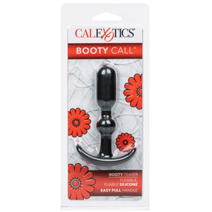 CalExotics Booty Call Booty Teaser Silicone Anal Probe - Black - Extreme Toyz Singapore - https://extremetoyz.com.sg - Sex Toys and Lingerie Online Store - Bondage Gear / Vibrators / Electrosex Toys / Wireless Remote Control Vibes / Sexy Lingerie and Role Play / BDSM / Dungeon Furnitures / Dildos and Strap Ons &nbsp;/ Anal and Prostate Massagers / Anal Douche and Cleaning Aide / Delay Sprays and Gels / Lubricants and more...