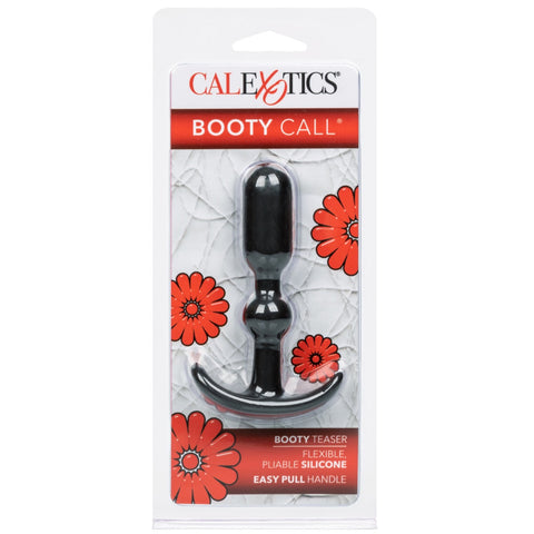 CalExotics Booty Call Booty Teaser Silicone Anal Probe - Black - Extreme Toyz Singapore - https://extremetoyz.com.sg - Sex Toys and Lingerie Online Store - Bondage Gear / Vibrators / Electrosex Toys / Wireless Remote Control Vibes / Sexy Lingerie and Role Play / BDSM / Dungeon Furnitures / Dildos and Strap Ons &nbsp;/ Anal and Prostate Massagers / Anal Douche and Cleaning Aide / Delay Sprays and Gels / Lubricants and more...