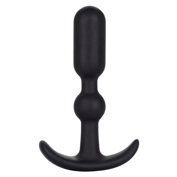 CalExotics Booty Call Booty Teaser Silicone Anal Probe - Black - Extreme Toyz Singapore - https://extremetoyz.com.sg - Sex Toys and Lingerie Online Store - Bondage Gear / Vibrators / Electrosex Toys / Wireless Remote Control Vibes / Sexy Lingerie and Role Play / BDSM / Dungeon Furnitures / Dildos and Strap Ons &nbsp;/ Anal and Prostate Massagers / Anal Douche and Cleaning Aide / Delay Sprays and Gels / Lubricants and more...