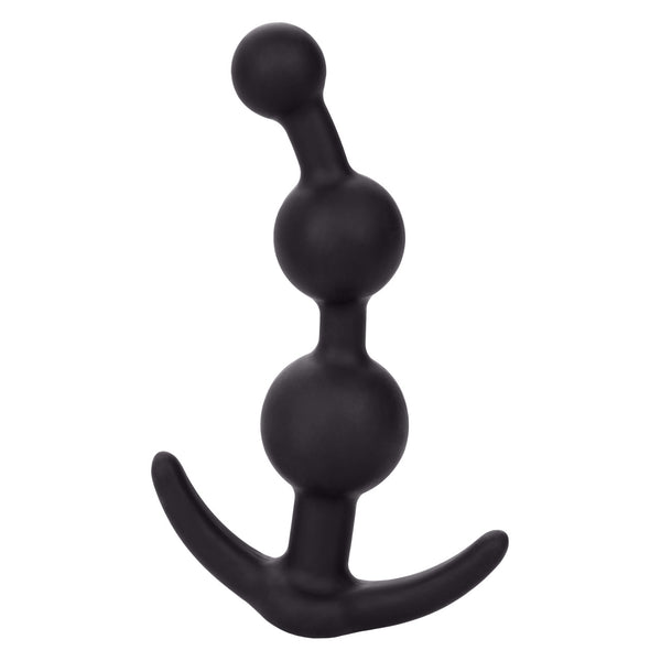 CalExotics Booty Call Silicone Anal Booty Beads - Black - Extreme Toyz Singapore - https://extremetoyz.com.sg - Sex Toys and Lingerie Online Store - Bondage Gear / Vibrators / Electrosex Toys / Wireless Remote Control Vibes / Sexy Lingerie and Role Play / BDSM / Dungeon Furnitures / Dildos and Strap Ons &nbsp;/ Anal and Prostate Massagers / Anal Douche and Cleaning Aide / Delay Sprays and Gels / Lubricants and more...