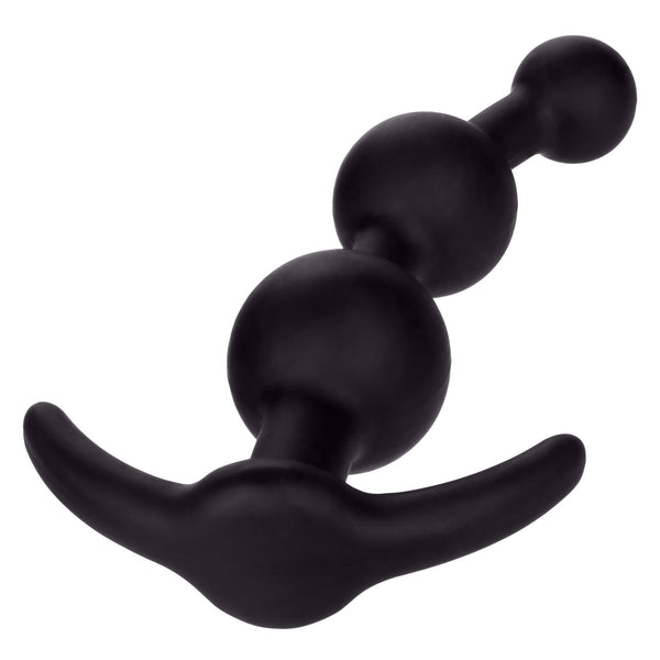 CalExotics Booty Call Silicone Anal Booty Beads - Black - Extreme Toyz Singapore - https://extremetoyz.com.sg - Sex Toys and Lingerie Online Store - Bondage Gear / Vibrators / Electrosex Toys / Wireless Remote Control Vibes / Sexy Lingerie and Role Play / BDSM / Dungeon Furnitures / Dildos and Strap Ons &nbsp;/ Anal and Prostate Massagers / Anal Douche and Cleaning Aide / Delay Sprays and Gels / Lubricants and more...