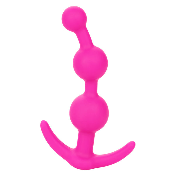 CalExotics Booty Call Silicone Anal Booty Beads - Pink - Extreme Toyz Singapore - https://extremetoyz.com.sg - Sex Toys and Lingerie Online Store - Bondage Gear / Vibrators / Electrosex Toys / Wireless Remote Control Vibes / Sexy Lingerie and Role Play / BDSM / Dungeon Furnitures / Dildos and Strap Ons &nbsp;/ Anal and Prostate Massagers / Anal Douche and Cleaning Aide / Delay Sprays and Gels / Lubricants and more...