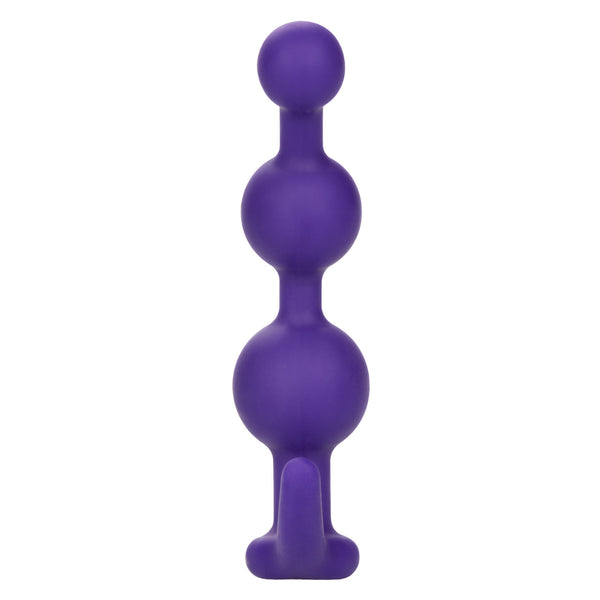 CalExotics Booty Call Silicone Anal Booty Beads - Purple - Extreme Toyz Singapore - https://extremetoyz.com.sg - Sex Toys and Lingerie Online Store - Bondage Gear / Vibrators / Electrosex Toys / Wireless Remote Control Vibes / Sexy Lingerie and Role Play / BDSM / Dungeon Furnitures / Dildos and Strap Ons &nbsp;/ Anal and Prostate Massagers / Anal Douche and Cleaning Aide / Delay Sprays and Gels / Lubricants and more...