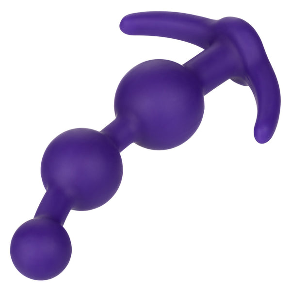 CalExotics Booty Call Silicone Anal Booty Beads - Purple - Extreme Toyz Singapore - https://extremetoyz.com.sg - Sex Toys and Lingerie Online Store - Bondage Gear / Vibrators / Electrosex Toys / Wireless Remote Control Vibes / Sexy Lingerie and Role Play / BDSM / Dungeon Furnitures / Dildos and Strap Ons &nbsp;/ Anal and Prostate Massagers / Anal Douche and Cleaning Aide / Delay Sprays and Gels / Lubricants and more...