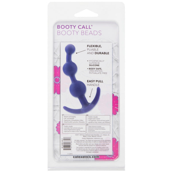 CalExotics Booty Call Silicone Anal Booty Beads - Purple - Extreme Toyz Singapore - https://extremetoyz.com.sg - Sex Toys and Lingerie Online Store - Bondage Gear / Vibrators / Electrosex Toys / Wireless Remote Control Vibes / Sexy Lingerie and Role Play / BDSM / Dungeon Furnitures / Dildos and Strap Ons &nbsp;/ Anal and Prostate Massagers / Anal Douche and Cleaning Aide / Delay Sprays and Gels / Lubricants and more...