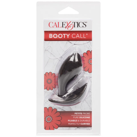 CalExotics Booty Call Petite Silicone Anal Probe - Black - Extreme Toyz Singapore - https://extremetoyz.com.sg - Sex Toys and Lingerie Online Store - Bondage Gear / Vibrators / Electrosex Toys / Wireless Remote Control Vibes / Sexy Lingerie and Role Play / BDSM / Dungeon Furnitures / Dildos and Strap Ons &nbsp;/ Anal and Prostate Massagers / Anal Douche and Cleaning Aide / Delay Sprays and Gels / Lubricants and more...