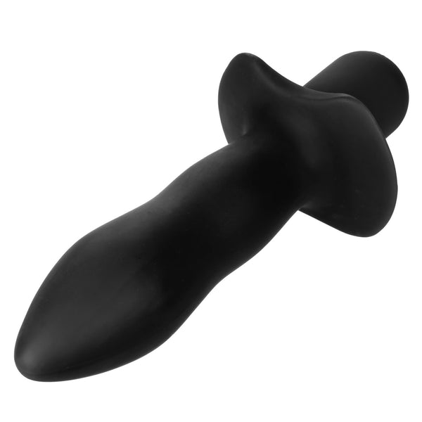 CalExotics Booty Call Booty Rocket Vibrating Silicone Anal Probe - Black - Extreme Toyz Singapore - https://extremetoyz.com.sg - Sex Toys and Lingerie Online Store - Bondage Gear / Vibrators / Electrosex Toys / Wireless Remote Control Vibes / Sexy Lingerie and Role Play / BDSM / Dungeon Furnitures / Dildos and Strap Ons &nbsp;/ Anal and Prostate Massagers / Anal Douche and Cleaning Aide / Delay Sprays and Gels / Lubricants and more...