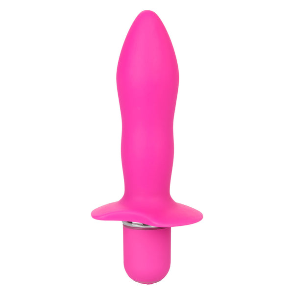 CalExotics Booty Call Booty Rocket Vibrating Silicone Anal Probe - Pink - Extreme Toyz Singapore - https://extremetoyz.com.sg - Sex Toys and Lingerie Online Store - Bondage Gear / Vibrators / Electrosex Toys / Wireless Remote Control Vibes / Sexy Lingerie and Role Play / BDSM / Dungeon Furnitures / Dildos and Strap Ons &nbsp;/ Anal and Prostate Massagers / Anal Douche and Cleaning Aide / Delay Sprays and Gels / Lubricants and more...