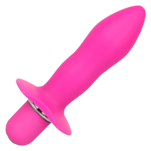 CalExotics Booty Call Booty Rocket Vibrating Silicone Anal Probe - Pink - Extreme Toyz Singapore - https://extremetoyz.com.sg - Sex Toys and Lingerie Online Store - Bondage Gear / Vibrators / Electrosex Toys / Wireless Remote Control Vibes / Sexy Lingerie and Role Play / BDSM / Dungeon Furnitures / Dildos and Strap Ons &nbsp;/ Anal and Prostate Massagers / Anal Douche and Cleaning Aide / Delay Sprays and Gels / Lubricants and more...