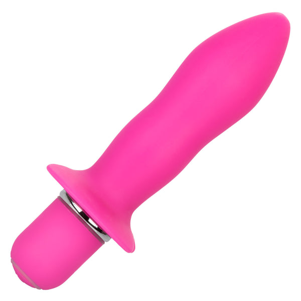 CalExotics Booty Call Booty Rocket Vibrating Silicone Anal Probe - Pink - Extreme Toyz Singapore - https://extremetoyz.com.sg - Sex Toys and Lingerie Online Store - Bondage Gear / Vibrators / Electrosex Toys / Wireless Remote Control Vibes / Sexy Lingerie and Role Play / BDSM / Dungeon Furnitures / Dildos and Strap Ons &nbsp;/ Anal and Prostate Massagers / Anal Douche and Cleaning Aide / Delay Sprays and Gels / Lubricants and more...