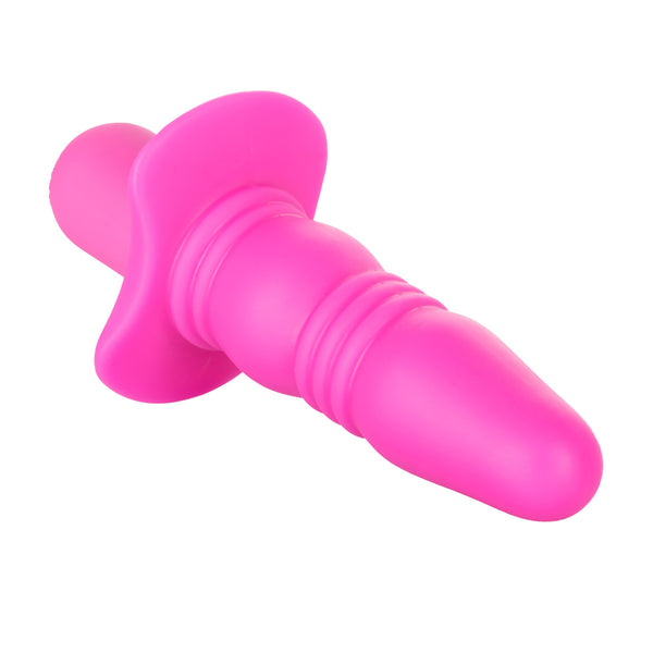 CalExotics Booty Call Booty Buzz Vibrating Silicone Anal Probe - Pink - Extreme Toyz Singapore - https://extremetoyz.com.sg - Sex Toys and Lingerie Online Store - Bondage Gear / Vibrators / Electrosex Toys / Wireless Remote Control Vibes / Sexy Lingerie and Role Play / BDSM / Dungeon Furnitures / Dildos and Strap Ons &nbsp;/ Anal and Prostate Massagers / Anal Douche and Cleaning Aide / Delay Sprays and Gels / Lubricants and more...