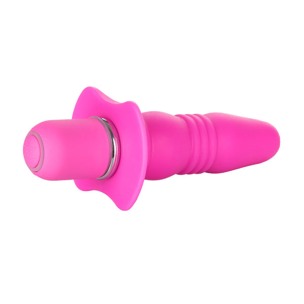 CalExotics Booty Call Booty Buzz Vibrating Silicone Anal Probe - Pink - Extreme Toyz Singapore - https://extremetoyz.com.sg - Sex Toys and Lingerie Online Store - Bondage Gear / Vibrators / Electrosex Toys / Wireless Remote Control Vibes / Sexy Lingerie and Role Play / BDSM / Dungeon Furnitures / Dildos and Strap Ons &nbsp;/ Anal and Prostate Massagers / Anal Douche and Cleaning Aide / Delay Sprays and Gels / Lubricants and more...